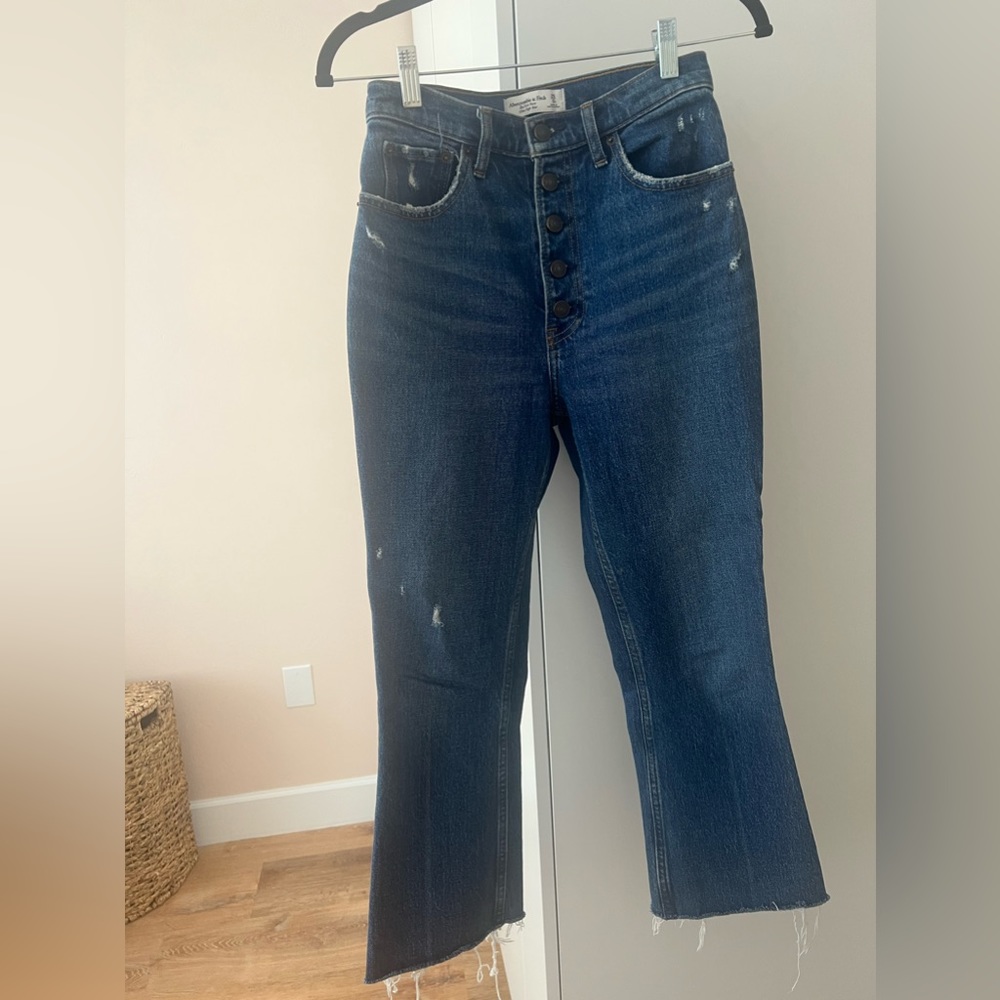 Abercombie & Fitch- Ultra High Rise Kick Flare Jeans